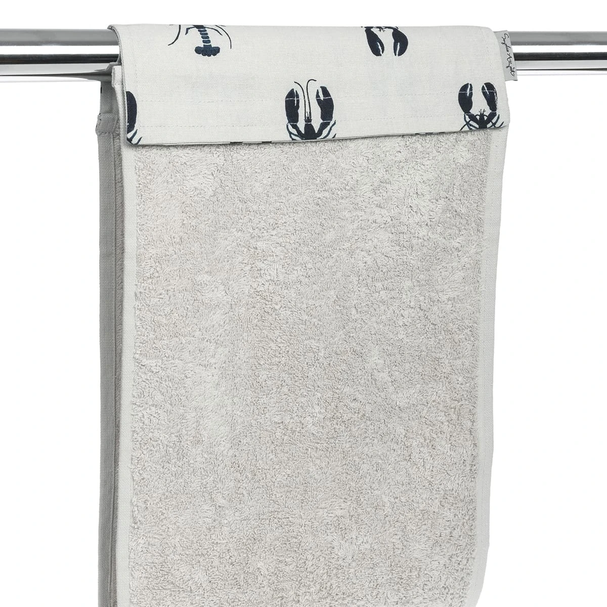 Lobster Roller Hand Towel Lobster Roller Hand Towel -Sophie Allport Shop all68610 lobster roller hand towel 2 cut out high res square