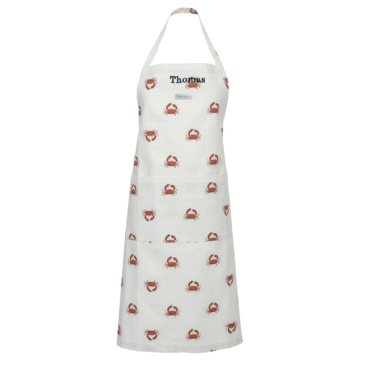 Crab Adult Apron Crab Adult Apron -Sophie Allport Shop all70250 crab adult apron cut out personalisation high res square