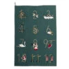 12 Days Of Christmas Tea Towel