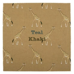 Giraffe Adult Apron -Sophie Allport Shop all77000 giraffe zsl fabric swatch cut out personalisation high res square