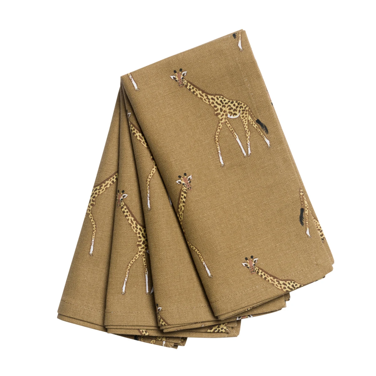 Giraffe Napkins (Set of 4) Giraffe Napkins (Set Of 4) -Sophie Allport Shop all77300 giraffe zsl napkins set of 4 cut out high res square