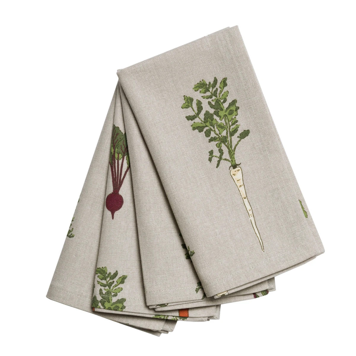 Home Grown Napkins (Set of 4) Home Grown Napkins (Set Of 4) -Sophie Allport Shop all78300 home grown napkins set of 4 cut out high res square
