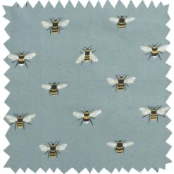 Bees Teal Double Oven Glove -Sophie Allport Shop all80000 bees teal fabric swatch cut out high res square cd54f912 14e9 4841 a21a d7ca42f4519c