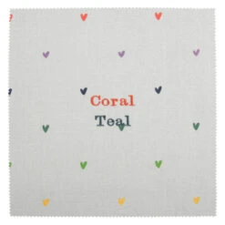 Multicoloured Hearts Tea Towel -Sophie Allport Shop all81000 hearts multicoloured fabric swatch cut out personalisation high res square f6845cac 80f1 47b9 a480 de732f2215a7