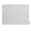 Multicoloured Hearts Fabric Placemat