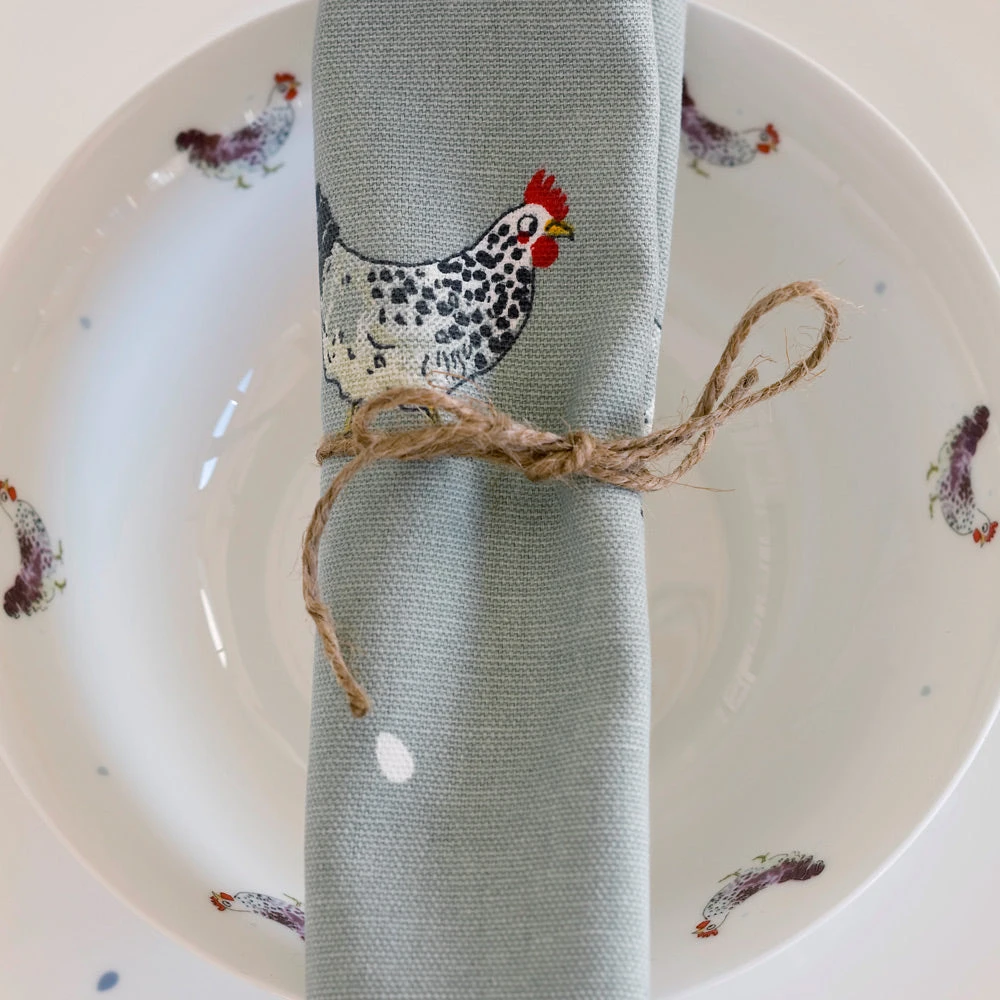 Chicken Napkins (Set of 4) Chicken Napkins (Set Of 4) -Sophie Allport Shop all8300 chicken napkin lifestyle web d3760c41 ea1a 41eb 93c8 b2bb4f4e3141