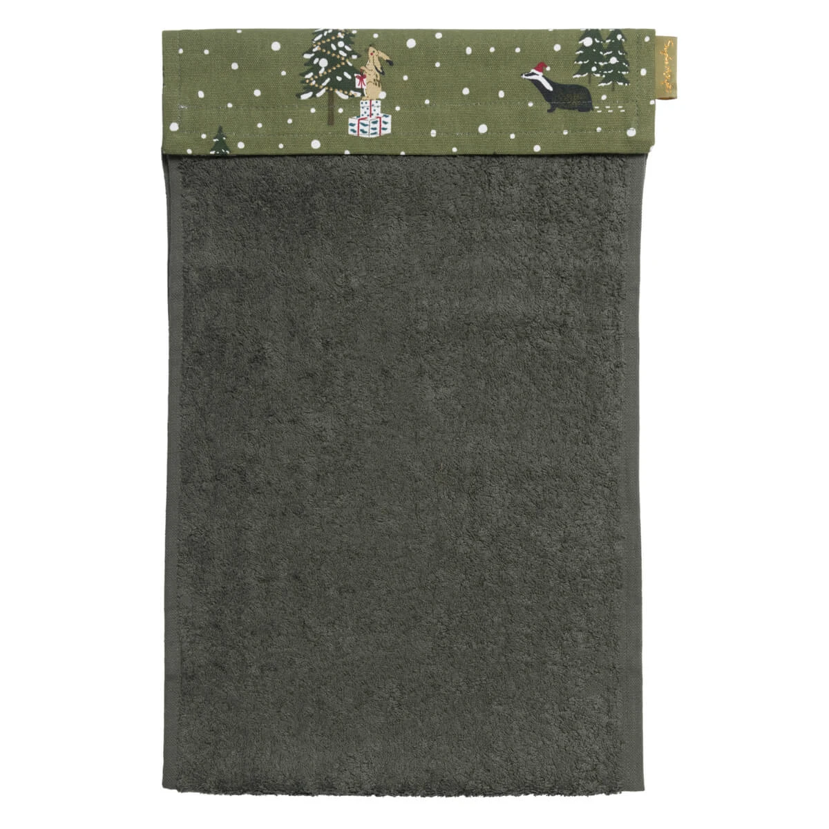 Festive Forest Roller Hand Towel Festive Forest Roller Hand Towel -Sophie Allport Shop all84610 festive forest roller hand towel cut out high res square