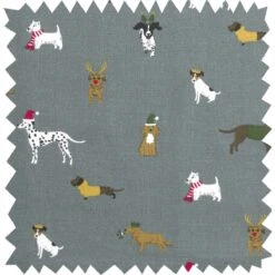 Christmas Dogs Double Oven Glove -Sophie Allport Shop all87000 christmas dogs fabric swatch cut out high res square ecd6642d 8d4d 4090 8b2e 2de19eeec7cd