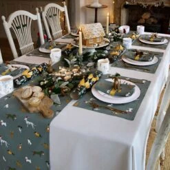 Christmas Dogs Napkins (Set Of 4) 2 Christmas Dogs Napkins (Set Of 4) -Sophie Allport Shop all87810 all87300 christmas dogs table runner and napkins lifestyle high res square 4bfac901 6c43 4f06 94eb e17dc0ee36a7