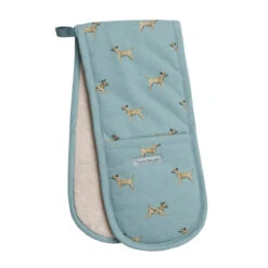 Terriers Double Oven Glove