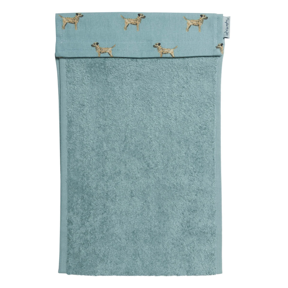 Terriers Roller Hand Towel Terriers Roller Hand Towel -Sophie Allport Shop all98610 border terrier roller hand towel cut out high res square