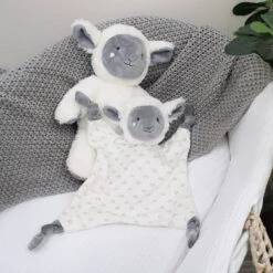 Sheep Soft Toy -Sophie Allport Shop bast4301 babc432525 sheep soft toy and blankie comforter lifestyle high res square