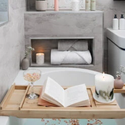 Bees Bath Towel -Sophie Allport Shop bath and body collection valentines 2 lifestyle high res square