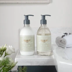 Honey Spiced Lavender Hand Wash - 300ml -Sophie Allport Shop bbhwhsl300 bbhlhsl300 honey spiced lavender hand wash and lotion lifestyle high res square 33e7a578 407f 4f36 9c33 1f96663ef6ea