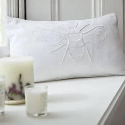 Bees Decorative Cushion -Sophie Allport Shop bee0142 bee cushion lifestyle web