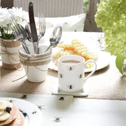 Bees Mug 3 Bees Mug -Sophie Allport Shop bm3602 bees white standard mug lifestyle high res web