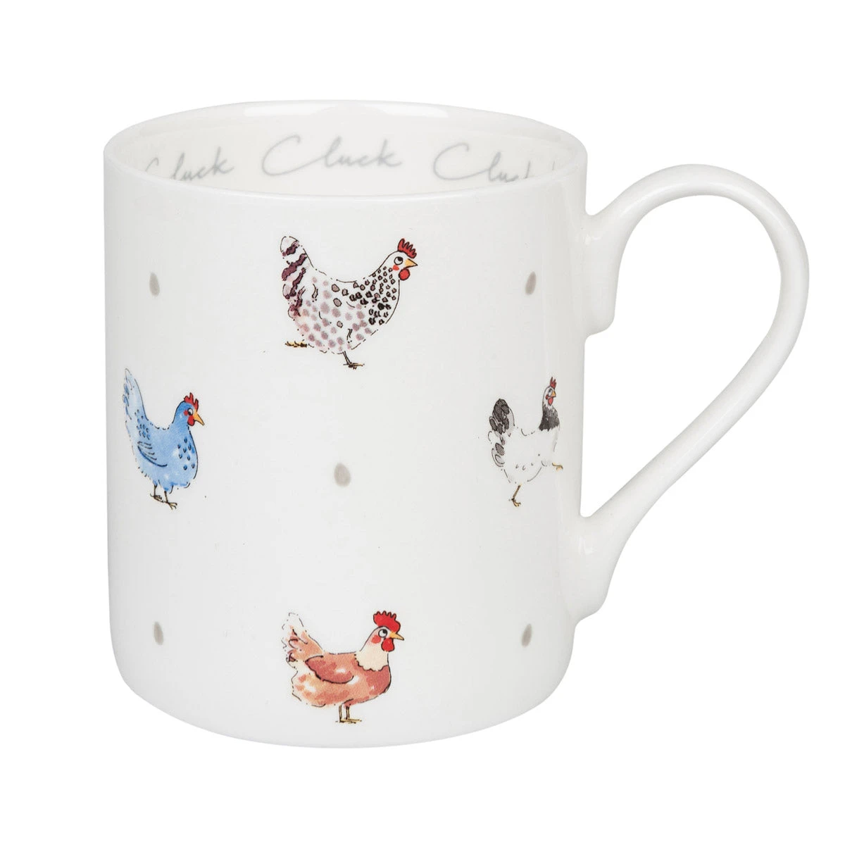 Cluck Cluck Cluck Mug Cluck Cluck Cluck Mug -Sophie Allport Shop bm3702 cluck cluck cluck white standard mug cut out high res web image 3 005b1ecf b7f8 4ea4 91af c19eb12d278c