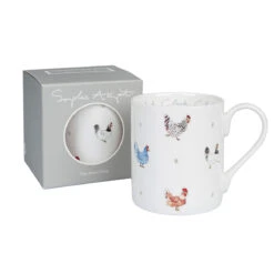 Cluck Cluck Cluck Mug 3 Cluck Cluck Cluck Mug -Sophie Allport Shop bm3702 cluck cluck cluck white standard mug with box cut out high res web image 1 f0188936 0a20 480b a725 7a0935bd5c08