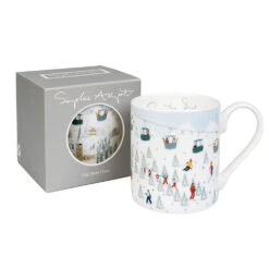 Skiing On The Piste Mug -Sophie Allport Shop bm4903 skiing scene standard mug box cut out web 73f64ae7 0a53 44e4 8368 dc2b6fe0ba61
