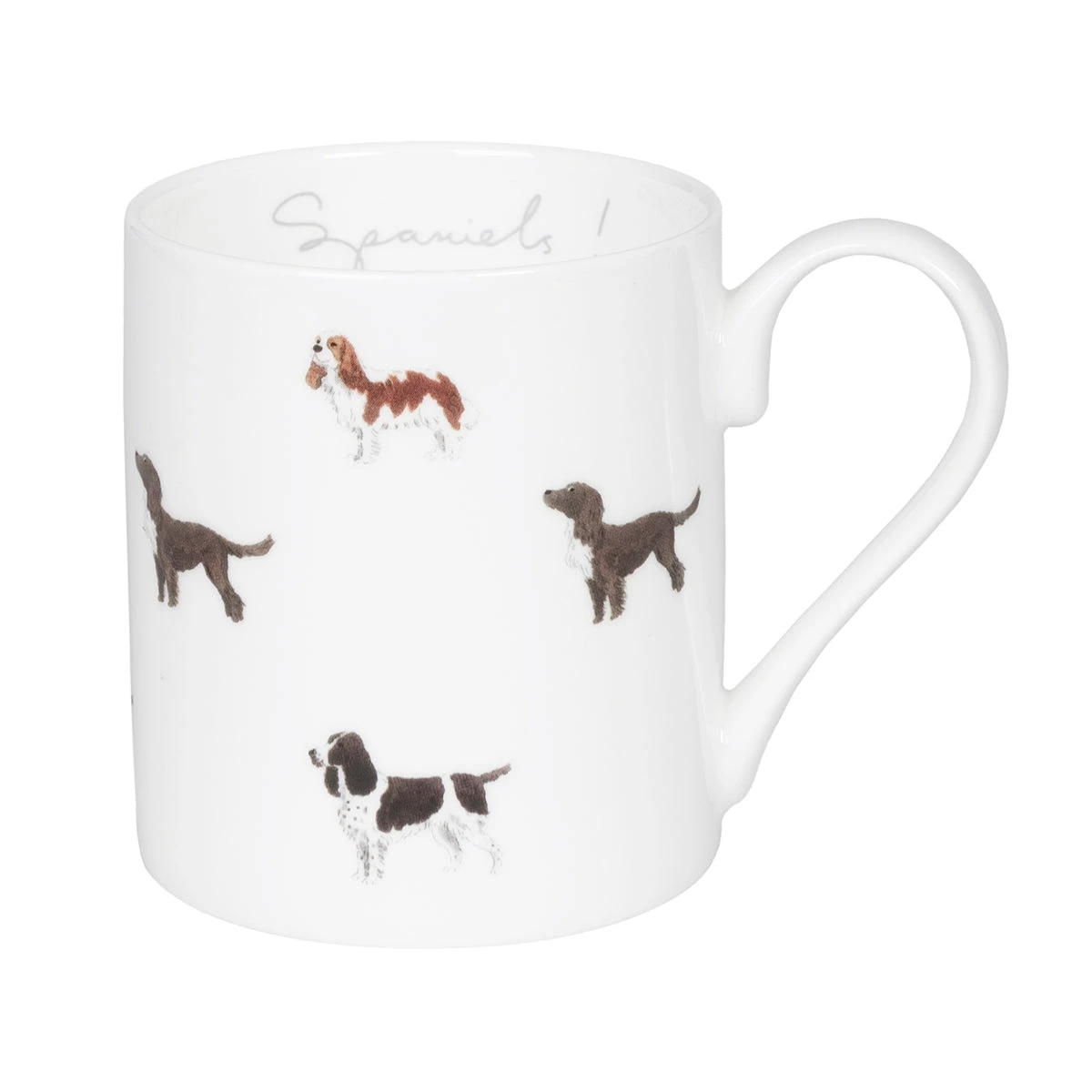 Spaniels Mug Spaniels Mug -Sophie Allport Shop bm5902 spaniels standard mug cut out high res square