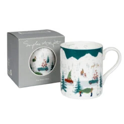Tis The Season Mug -Sophie Allport Shop bm6003 home for christmas tis the season standard mug box cut out high res square