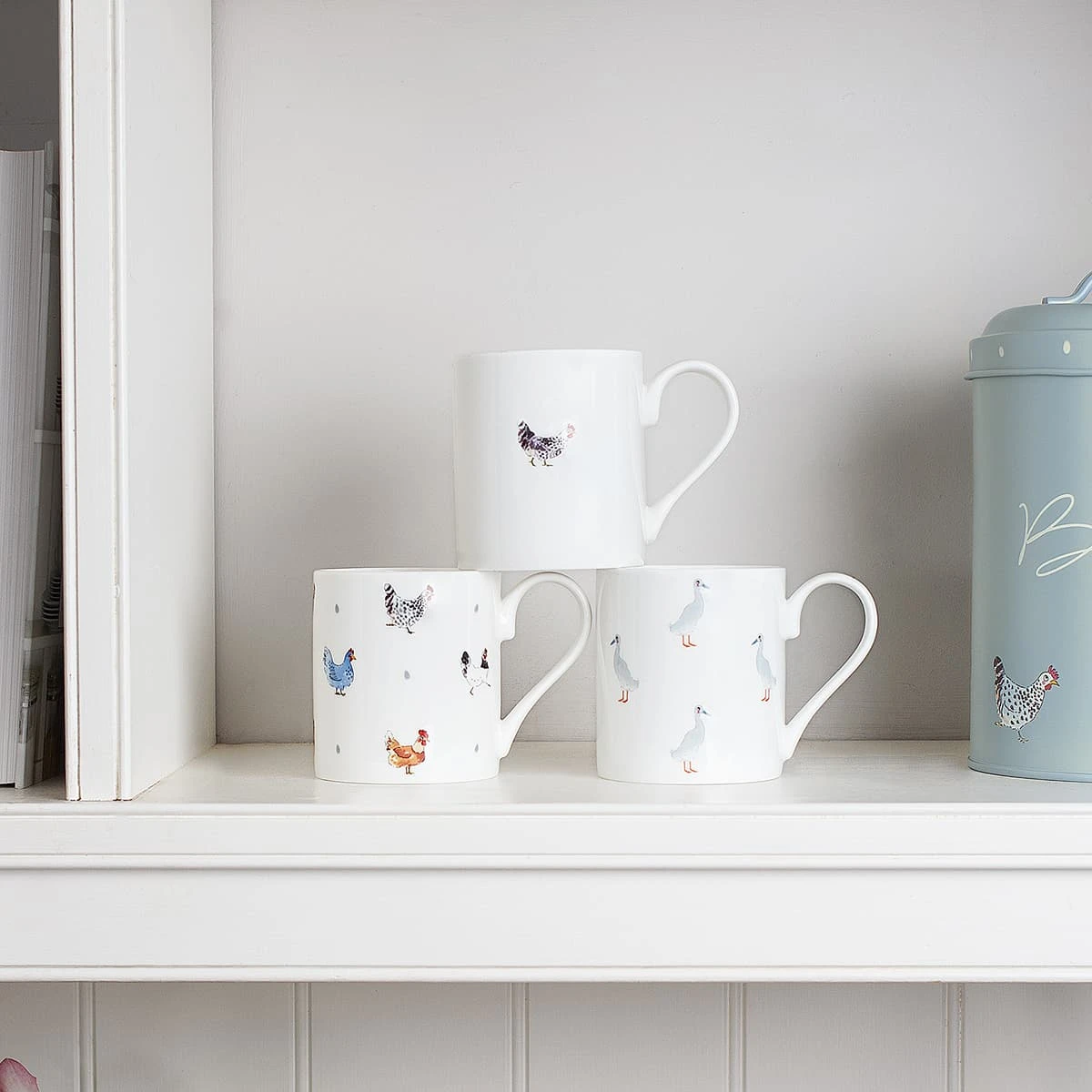 Cluck Cluck Cluck Mug Cluck Cluck Cluck Mug -Sophie Allport Shop bmch03 bm3702 bm3502 chicken solo cluck cluck cluck and runner duck standard mug lifestyle high res square 094bca21 5f22 4a62 8dbb cedf059dd034