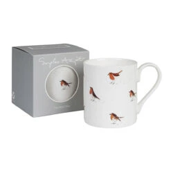 Robin & Mistletoe Mug -Sophie Allport Shop bmrm02 robin and mistletoe mug with box web image a4e23d3a 45c6 4182 bbba b8686b681250