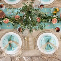 Cocktails Melamine Dinner Plate -Sophie Allport Shop cocktails table setting lifestyle high res square 0cb5e23d d0b1 4622 b054 76304b7f3edc