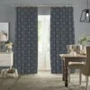 Elephant Deep Navy Made To Measure Curtains