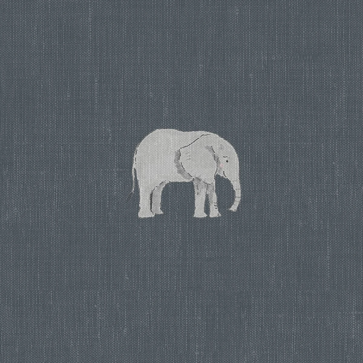 Elephant Deep Navy Made to Measure Curtains Elephant Deep Navy Made To Measure Curtains -Sophie Allport Shop crt54dnm2m elephant deep navy made to measure curtains swatch high res square