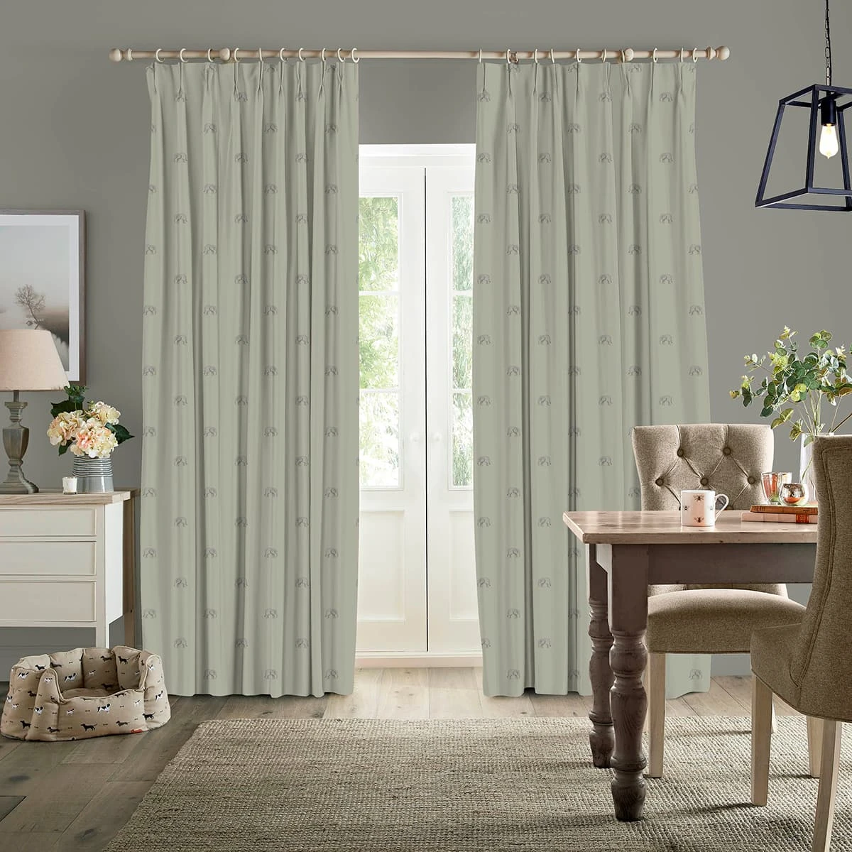 Elephant Linen Made to Measure Curtains Elephant Linen Made To Measure Curtains -Sophie Allport Shop crt54lm2m elephant linen artwork made to measure curtains cameo high res square