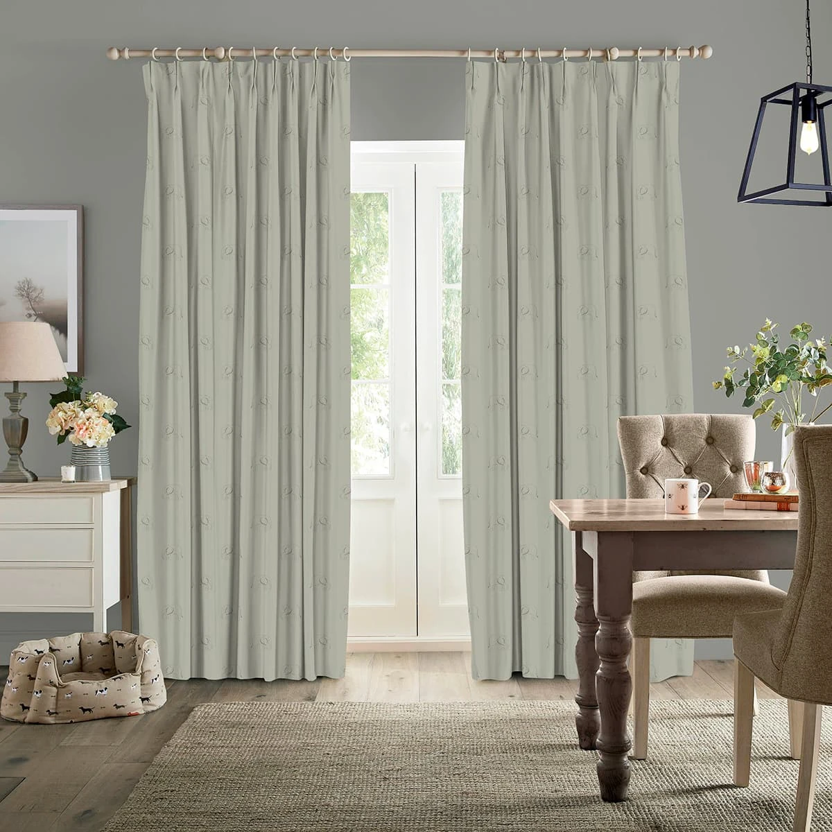 Elephant Slate Grey Made to Measure Curtains Elephant Slate Grey Made To Measure Curtains -Sophie Allport Shop crt54sgm2m elephant slate grey vector made to measure curtains cameo high res square