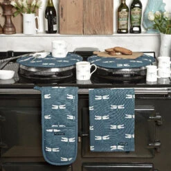 Dragonfly Double Oven Glove -Sophie Allport Shop dragonfly collection lifestyle 2 web