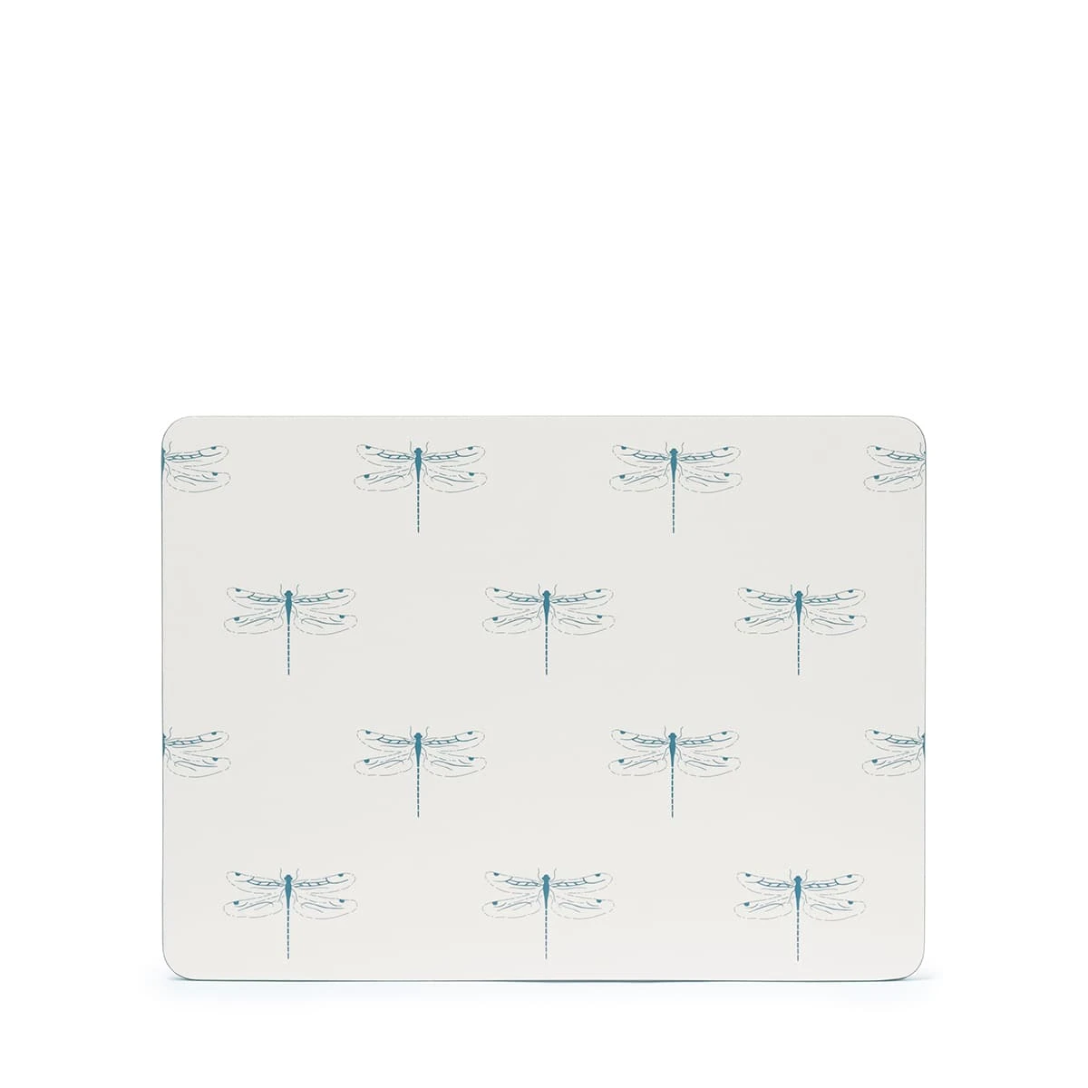 Dragonfly White Placemats (Set of 4) Dragonfly White Placemats (Set Of 4) -Sophie Allport Shop dragonfly placemat cutout pmc10901 ss23 high res square