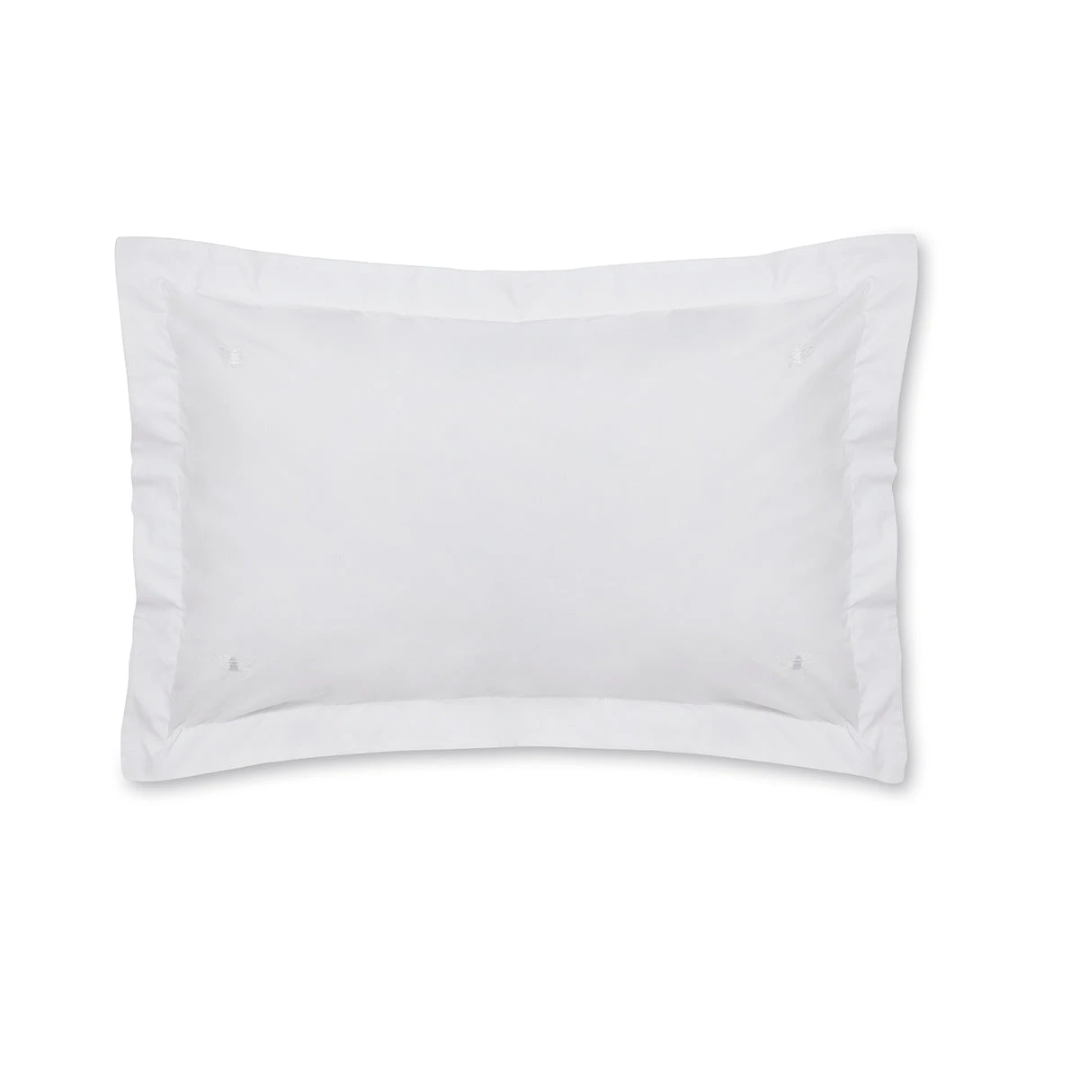 Bees Embroidered Pair of Oxford Pillowcases Bees Embroidered Pair Of Oxford Pillowcases -Sophie Allport Shop embbees01opc bees embroidered oxford pillowcase pair 2 cut out high res square