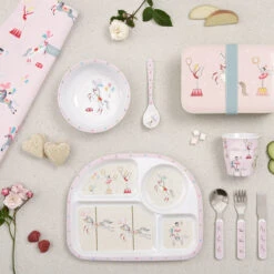 Fairground Ponies Childrens Melamine Cutlery Set -Sophie Allport Shop fairground ponies melamine collection lifestyle high res square 36a1ee21 ec4c 49a7 8511 932b3fae70e6