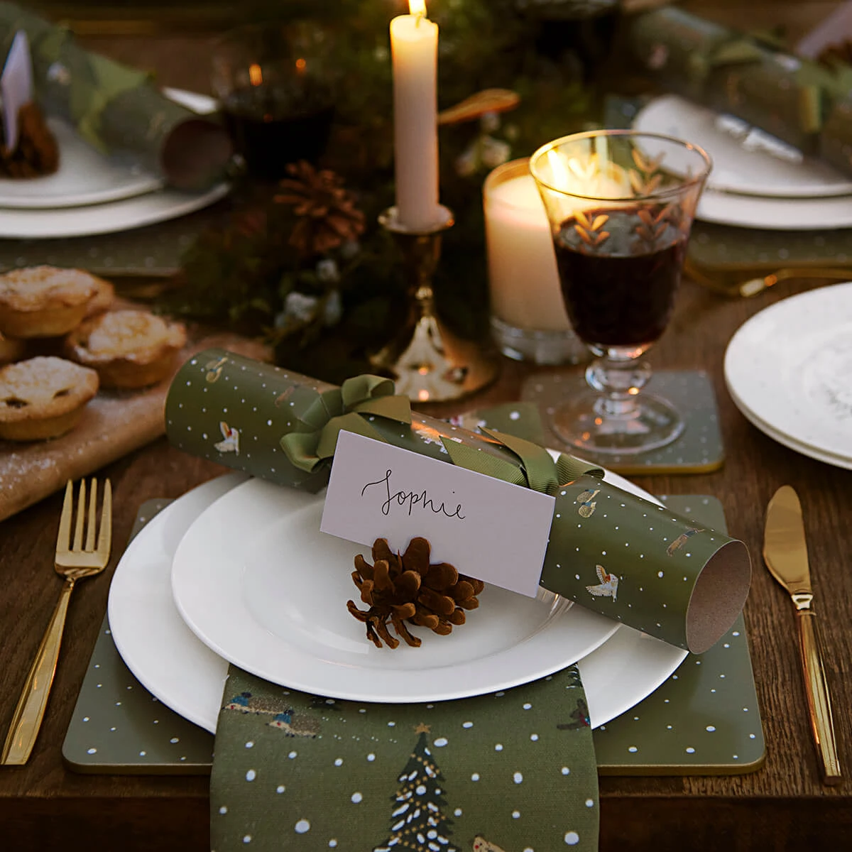 Festive Forest Placemats (Set of 4) Festive Forest Placemats (Set Of 4) -Sophie Allport Shop festive forest place setting outdoor lifestyle high res square 74dba22e 74d0 4916 ab92 3dcc0365ad7a