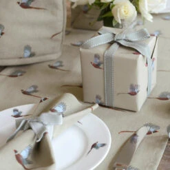 Pheasant Napkins (Set Of 4) 9 Pheasant Napkins (Set Of 4) -Sophie Allport Shop fw19001 pheasant gift wrap lifestyle high res 2 web image 1c1b1972 2e88 4f16 bc1b c958321dfc3d
