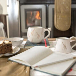 Giraffe Stoneware Mug 2 Giraffe Stoneware Mug -Sophie Allport Shop giraffe zsl stoneware collection lifestyle high res square