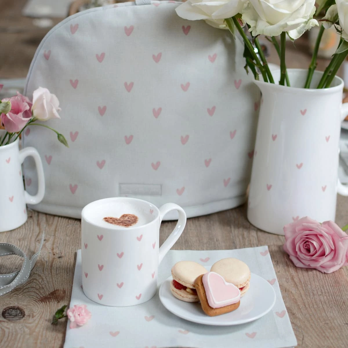 Hearts Jug Hearts Jug -Sophie Allport Shop hearts collection lifestyle high res 1 web image