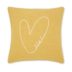 Hearts Decorative Cushion 2 Hearts Decorative Cushion -Sophie Allport Shop hearts0142 hearts bed cushion 45x45 cut out high res square