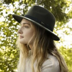 Fetch Felt Fedora Hat -Sophie Allport Shop hff3601 bees felt fedora 4 lifestyle high res square