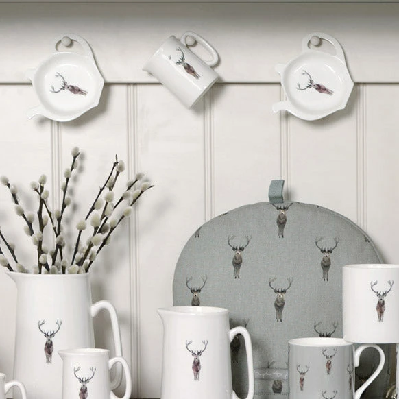Highland Stag Tea Bag Tidy Highland Stag Tea Bag Tidy -Sophie Allport Shop highland stag collection lifestyle high res 2 web image
