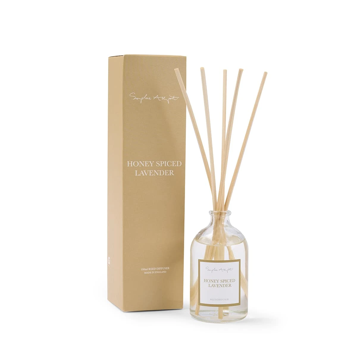 Honey Spiced Lavender Diffuser Honey Spiced Lavender Diffuser -Sophie Allport Shop honey spiced lavender diffuser cutout sdhsl03 aw22 square