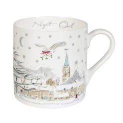 Night Owl Village Scene Mug -Sophie Allport Shop im3904 night owl village scene large mug cut out web 1