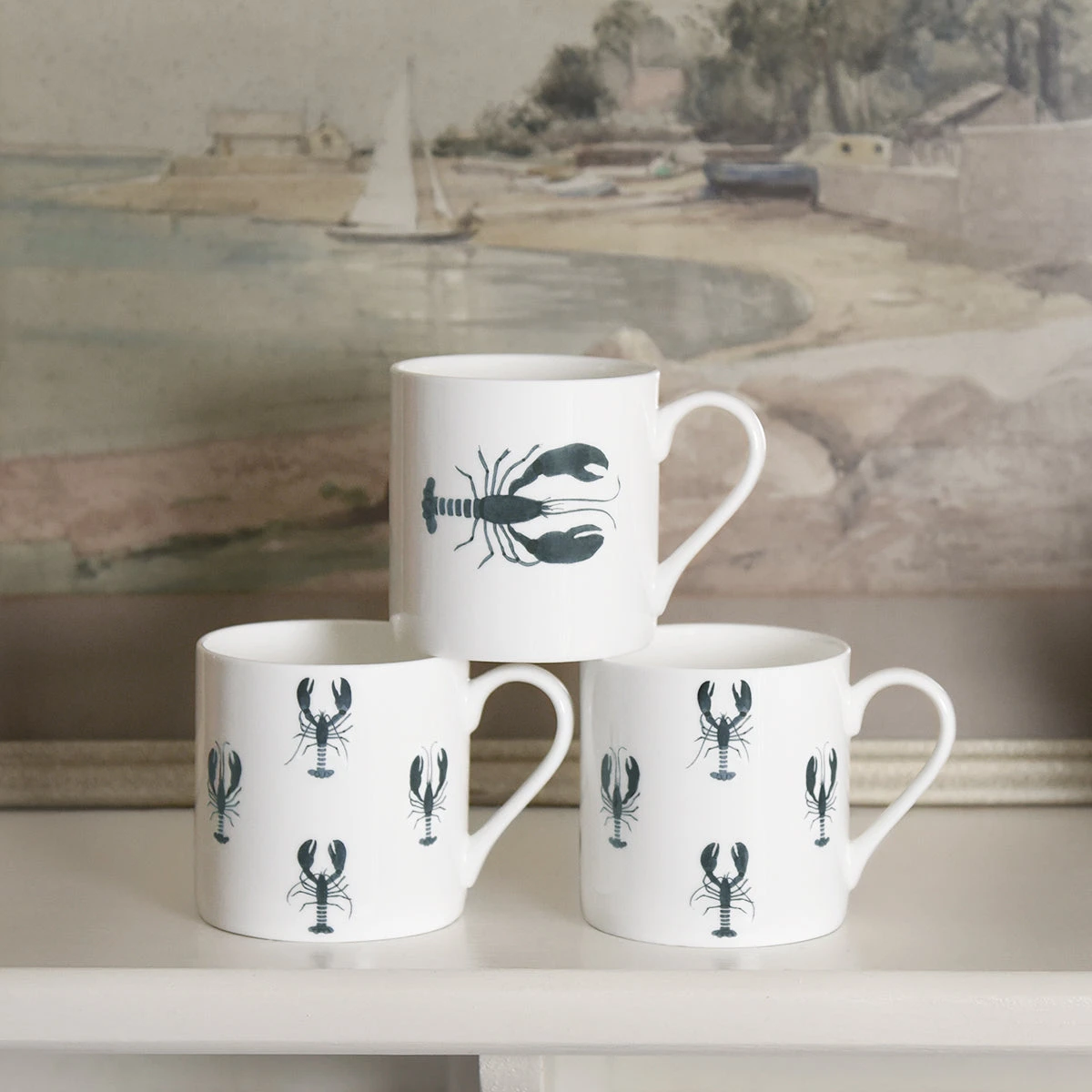 Lobster Mug Lobster Mug -Sophie Allport Shop im6803 im6804 lobster large mug and solo mug lifestyle high res square 18311e0d ee25 48a1 8561 61d473e4e557