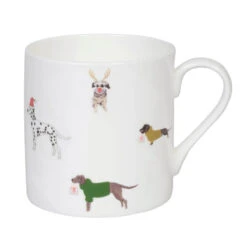 Christmas Dogs Mug -Sophie Allport Shop im8701 christmas dogs large mug cut out high res square