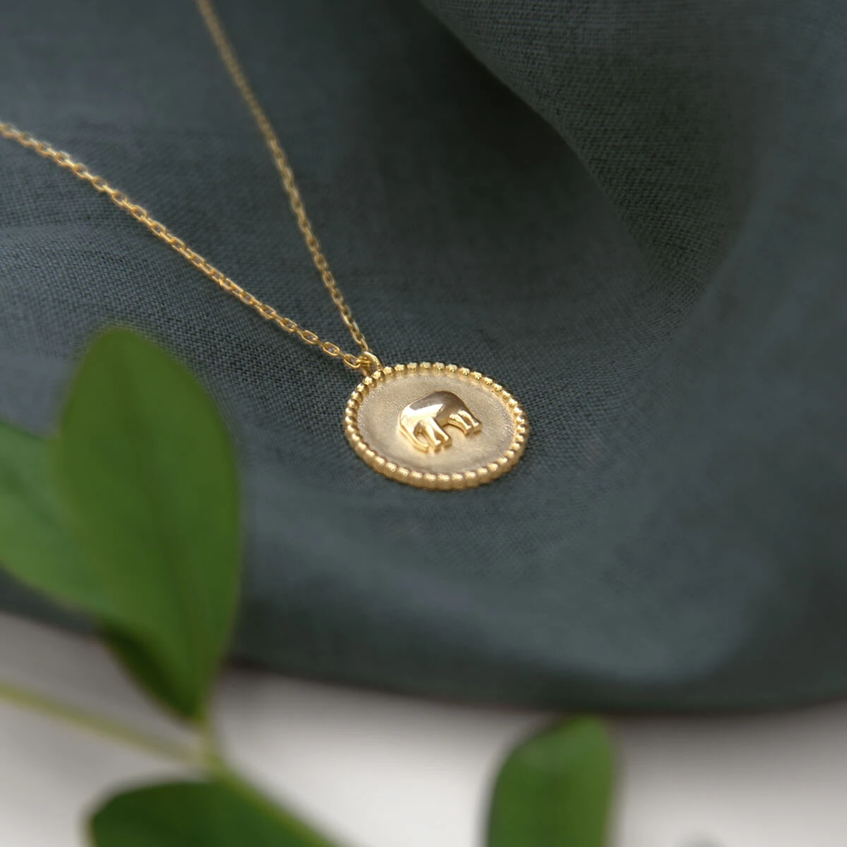 Elephant Gold Plated Pendant Necklace Elephant Gold Plated Pendant Necklace -Sophie Allport Shop jnlgp5402p elephant zsl necklace pendant gold plated lifestyle high res square