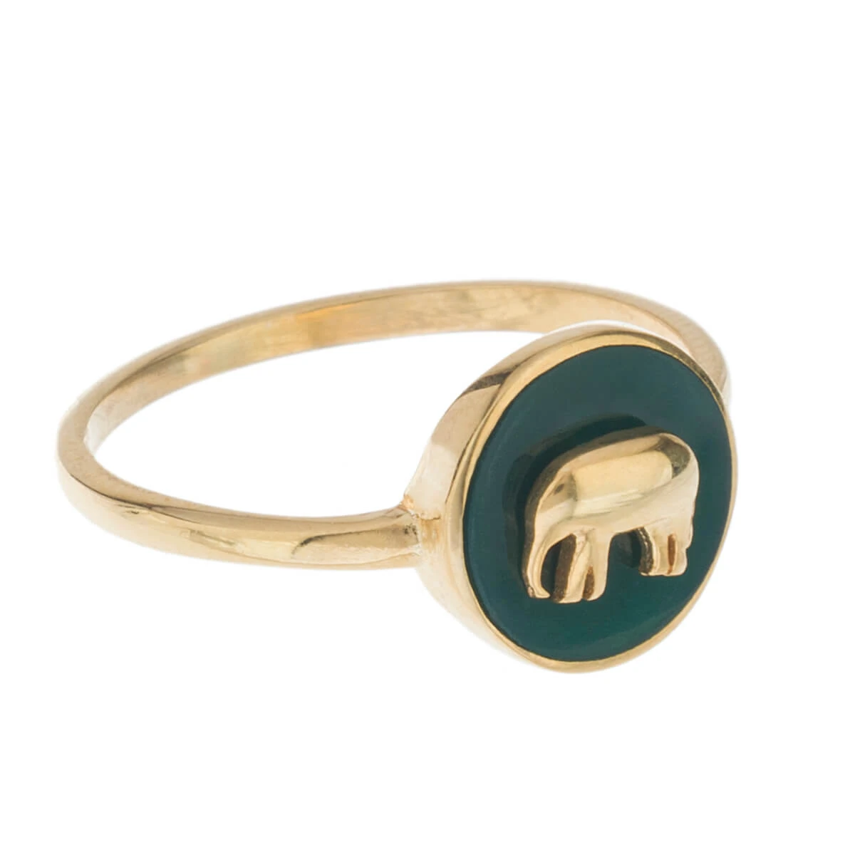 Elephant Gold Plated Enamel Ring Elephant Gold Plated Enamel Ring -Sophie Allport Shop jrgp54e elephant zsl enamel ring gold plated cut out high res square fcaff96c 9e28 445b 943c d62f592bfc15