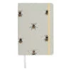 Bees A5 Fabric Notebook
